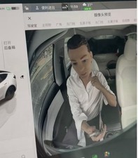 Fun Magnetic Mini Head Tesla Figurine | Car Interior Anti NAG FSD Safety picture