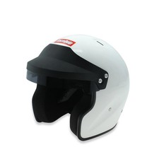 RaceQuip 257113RQP OF25 Open Face Helmet, White, Medium picture
