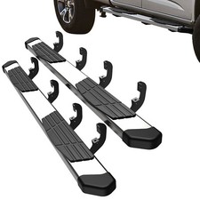 6.4'' Side Step For 19-25 Silverado/Sierra 1500 Crew Cab Running Boards Nerf Bar picture