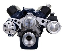 Small Block Ford 351W Serpentine Conversion Kit 351 Windsor System PS SBFL ALT picture