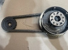 Harley Shovelhead Clutch Basket, Hub, Chain, Sprocket  picture
