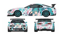Custom Vehicle Wrap Design | Anime Style Itasha Car wrap design  picture