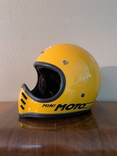 Vintage Bell MiniMOTO Rare MINI MOTO 1980's  MXR Drag Flat Track Racing Helmet picture