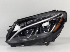 PERFECT 2015-2018 MERCEDES C-CLASS W205 DUAL BEAM AFS LEFT DRIVER HEADLIGHT picture