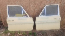 1969 Mercedes 280SEL W108 OEM Front Doors COMPLETE Pair Glass Chr Vent Window picture