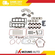 Full Gasket Set Bearings Rings Fit 95-96 Cadillac Deville Eldorado Seville  4.6L picture