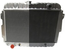 1966-72 Mopar B & E Body Black Aluminum 26
