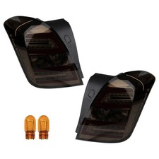 Pair For 2013-2019 Chevy Trax LED Tail Lights Rear Brake Lamps Smoked Lens picture