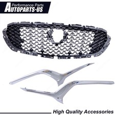 DGJ1-50-710B Front Grille Assembly W/ Chrome Molding Trim Fit 20-23 Mazda CX-30 picture