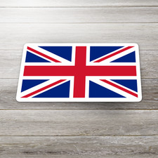 Union Jack Flag Decal Sticker UK British Anti-UV Fade Proof Vinyl Car 1.5