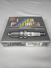 🔥4x NGK 5555 LASER PLATIUM SPARK PLUGS PFR6G11 OEM 4-PACK 🔥 picture