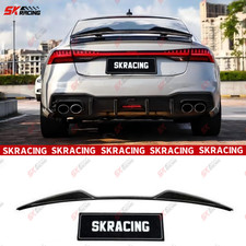Dry Forged/Dry Twill Carbon For Audi A7 S7 Sportback 2019-2025 Rear Spoiler Wing picture