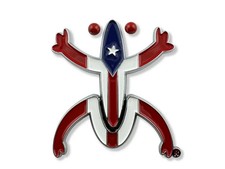 BROQUI® PUERTO RICO FLAG COQUI LOGO EMBLEM picture