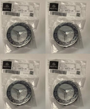 4x MERCEDES Alloy Wheel Center Cover Emblem Logo Badge Star Hub Cap Kit Set picture