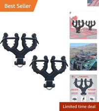 150 lb Capacity Graspur Double ATV Gun & Bow Rack - Ideal for Hunting & Fishing picture