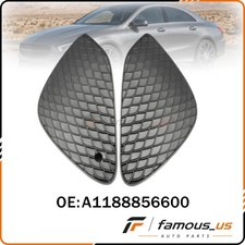 Left & Right Front Bumper Grille-Side Cover For 2019-2023 Mercedes Benz CLA250 picture