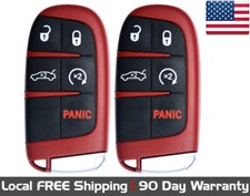 Lot 2x New Replacement PROXIMITY Keyless Entry Remote Key Fob for Dodge Chrysler picture