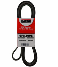 BANDO 6PK2095 Serpentine Belt-Rib Ace Precision Engineered V-Ribbed Belt  picture