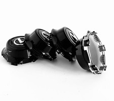 4x Wheel Hub Cap Center Cap #42603-60231 ForLexus LX470 1998-2002 Black picture