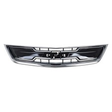 New Matte And Chrome Black W/ Chrome Molding Front Grille fits 2014-2020 picture