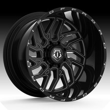 TIS 544BM Gloss Black Milled 22x10 8x170 -19mm (544BM-2208719S) picture
