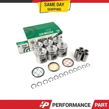 Pistons w/ Rings for 98-02 Dodge Ram 5.9L Diesel L6 OHV 24v picture