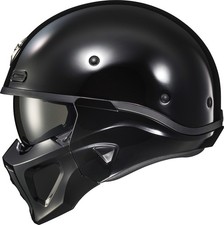 SCORPION EXO - Covert X Open Face Helmet Gloss Black Lg | COX-1435 picture