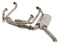 EMPI 3448 S/S Sideflow Merged Exhaust System w/ Muffler, Type 2, 1963-1967, picture