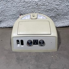 2008-2012 Nissan Armada Infiniti QX56 FRONT Overhead Console Tan dome map light picture
