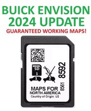 LATEST 2024 BUICK ENVISION 2021-2023 MAP UPDATE GPS Navigation SD Card 85618592 picture