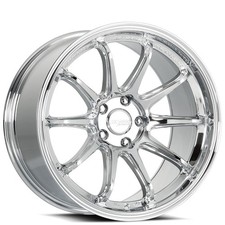 18x8.5/18x10.5 Katana Racing Wheels HR06 Chrome Rims (4pcs) picture