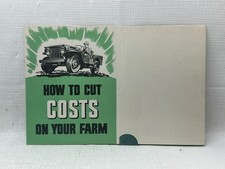 1950 Willys Jeep Sales Brochure 