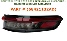 OEM 2021 22 23 2024 Jeep Grand Cherokee L rear outer right side LED taillight picture