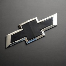 2019-2021 Chevrolet Silverado 1500 Bowtie Front Grille Emblem Badge chrome black picture
