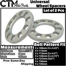 2x 12mm(1/2