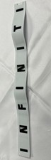 Rear Tailgate Letters Emblem For Infiniti Trunk Lid Badge Nameplate Gloss Black picture