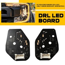 DRL LED Boards For Ford Ranger 2024-2025 Headlight Amber Daytime Running Lights picture