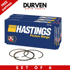 Hastings Piston Ring Set Of 6 for Jeep Grand Cherokee Ram 1500 3.0L EcoDiesel picture