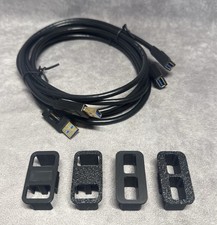 92-00 Civic / 94-01 Integra Dual USB Extension Kit 4 Inserts Horiz Vert picture