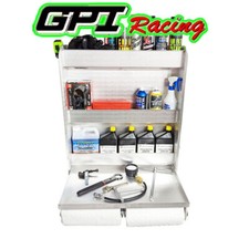 All Aluminum Trailer Door Cabinet Organizer Storage Work Station picture