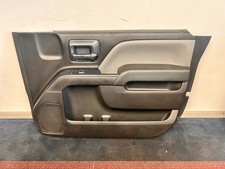 14-19 CHEVY SILVERADO REGULAR CAB RH PASS SIDE DOOR PANEL SKIN TRIM COVER BLACK picture
