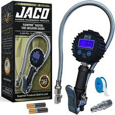 JACO FlowPro Digital Tire Inflator Gauge - 200 PSI picture
