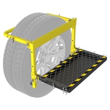Upgraded Dual-Layer Adjustable Tire Step for Truck Folding Wheel Step Table picture
