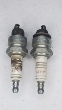 Vintage Champion J-11Y Spark Plugs USA Made 1960s-1980s Collectible Auto Parts picture