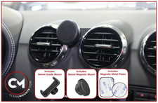 Clearmounts Swivel Magnetic & Cradle Phone Holder - Audi TT MK2 2007-2014 (8J) picture