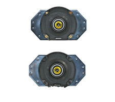 Kicker 4 Inch 2 Way Coaxial Speaker Pair 46CSC44 picture