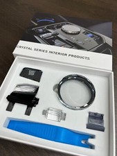 4PCS Crystal Gear Shift For BMW G60 G61 G70 G45 Crystal Multimedia Knob Button picture
