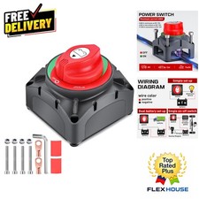 Versatile 600A Battery Isolator - On/Off Switch for Trucks and Marine Use picture
