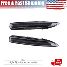1 Pair LH & RH Bumper Daytime Run Light Lamp LED For Porsche Cayenne 2011- 2014 picture