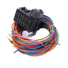 12-14 Circuit Universal Wiring Harness Muscle Car Hot Rod Street Rod XL Wires picture